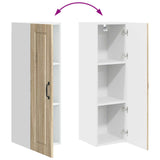 Wall Cabinet PORTO Sonoma Oak 30 x 31 x 100 cm Engineered Wood 885457