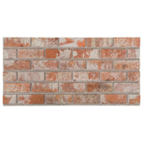 ZNTS 3D Wall Panels with Red Brick Design 10 pcs EPS 149581