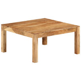 Coffee Table 80x80x40 cm Solid Acacia Wood 338031