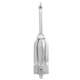 Folding Anchor with Rope Silver 10 kg Hot Dip Galvanized Cast Iron 94279