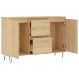 Sideboard Sonoma Oak 101.5x35x70 cm Engineered Wood 827207