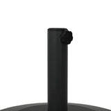 Outdoor Umbrella Base Black 48 x 48 x 32 cm Steel, Concrete 42010015