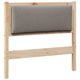 Headboard Other Brown 100 cm Solid pine wood 878972