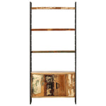 4-Tier Bookcase 80x30x180 cm Solid Reclaimed Wood 284419