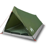 Camping Tent 2-Person Olive Green Waterproof 4009624