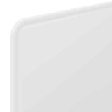 Headboard White Engineered wood 887934