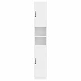 Bathroom Cabinet with Open Shelf HOORN White 30 x 31 x 187 cm 897255