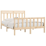 Bed Frame without Mattress Solid Wood Pine 160x200 cm 3107038