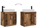 Bathroom Vanity with Sink Old Wood 54 x 35 x 83 cm 890136
