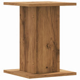 ZNTS Plant Stands 2 pcs Artisian Oak 30x30x40 cm Engineered Wood 3307854