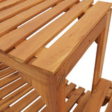 Hot Tub Surround Half-Round Brown 252 x 112 x 55.5 cm 4108126