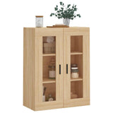 Wall Mounted Cabinet Sonoma Oak 69.5x34x90 cm 828495