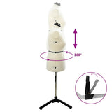 Adjustable Dress Form Female Height Adjustable Cream L Velvet 42018608