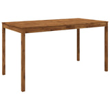 Garden Bar Table Natural 196 x 100 x 105 cm Solid Acacia Wood 3394418