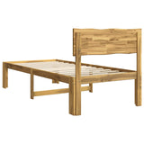 Single Bed Frame with Headboard ROSTOCK White 75 x 190 cm 903355