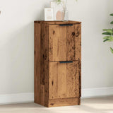 Sideboard Old Wood 30x30x70 cm Engineered Wood 856959