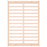 Bed Frame without Mattress 120x200 cm Solid Wood 820791