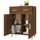 Sideboard Brown Oak 69.5x34x90 cm Engineered Wood 817359