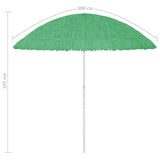 Hawaii Beach Parasol Green 300 cm 314699