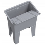 Laundry Tub Grey 59x41x75 cm Resin 4002800