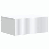 Wall-Mounted Bedside Cabinet 2 pcs White 49 x 34.5 x 20 cm 898446