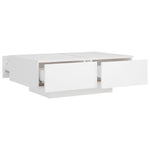 Coffee Table White 90x60x31 cm Engineered Wood 804175