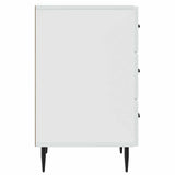 Bedside Cabinet White 43 x 41 x 66.5 cm Engineered Wood 894785