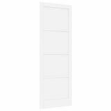Interior Door ORKDAL White 83 x 232 cm Plywood 4102670