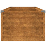 Garden Raised Bed 100x50x36 cm Corten Steel 151975