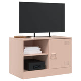 TV Cabinet Pink 67x39x44 cm Steel 841693