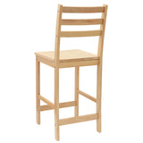 Dining Chairs 2 pcs Natural 40 x 47.5 x 99.5 cm 42020468