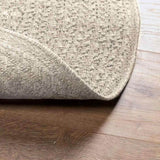 Rug ZIZUR Cream 160 cm Jute Look Indoor and Outdoor 4010386
