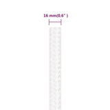 Boat Rope Full White 16 mm 250 m Polypropylene 152575