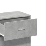 Storage Cabinet Concrete Grey 56.5x39x90 cm Engineered Wood 840712