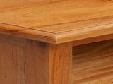 CornerTVCabinet Natural 79 x 40 x 46 cm Solid Mahogany Wood 42009929