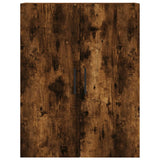 Highboard Smoked Oak 69.5x34x180 cm Engineered Wood 3198174