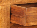 Sideboard Solid Wood with Honey Finish 120x30x75 cm 244682