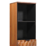 Bathroom Cabinet Brown 38 x 33 x 160 cm Solid Mango Wood 4017922