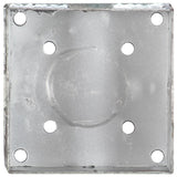 Ground Spikes 6 pcs Silver 14x14x58 cm Galvanised Steel 145446