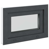 Basement Window RISOR 60x40 cm Tilt 2 Glazing Anthracite 4108420