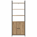 Book Cabinet Artisan Oak 60 x 24 x 161 cm Engineered Wood 883861