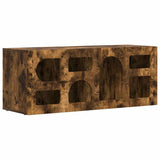 TV Cabinet Smoked Oak 100 x 35 x 40 cm Engineered Wood 891269