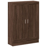 ZNTS Book Cabinet Brown Oak 82.5x30.5x115 cm Engineered Wood 833788