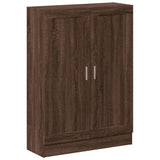 ZNTS Book Cabinet Brown Oak 82.5x30.5x115 cm Engineered Wood 833788