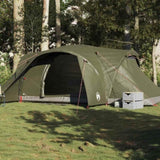 Family Tent Dome 6-Person Olive Green Waterproof 4009470