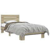 Bed Frame without Mattress Sonoma Oak 90x190 cm Single 845753