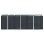 Garden Shed Anthracite 191x555x198 cm Galvanised Steel 3188258