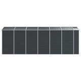 Garden Shed Anthracite 191x555x198 cm Galvanised Steel 3188258