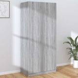 Wardrobe Grey Sonoma 90x50x200 cm Engineered Wood 815355