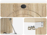 Wall-Mounted TV Cabinet Sonoma Oak 59.5 x 31 x 30 cm 898197